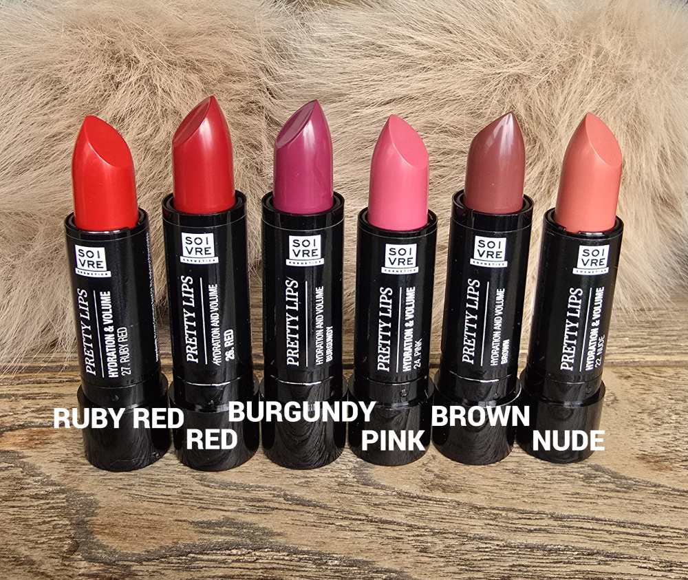 Soivre Cosmetics - Rouge à Lèvres Rouge Rubis Matte Water Proof PRETTY LIPS main image 1