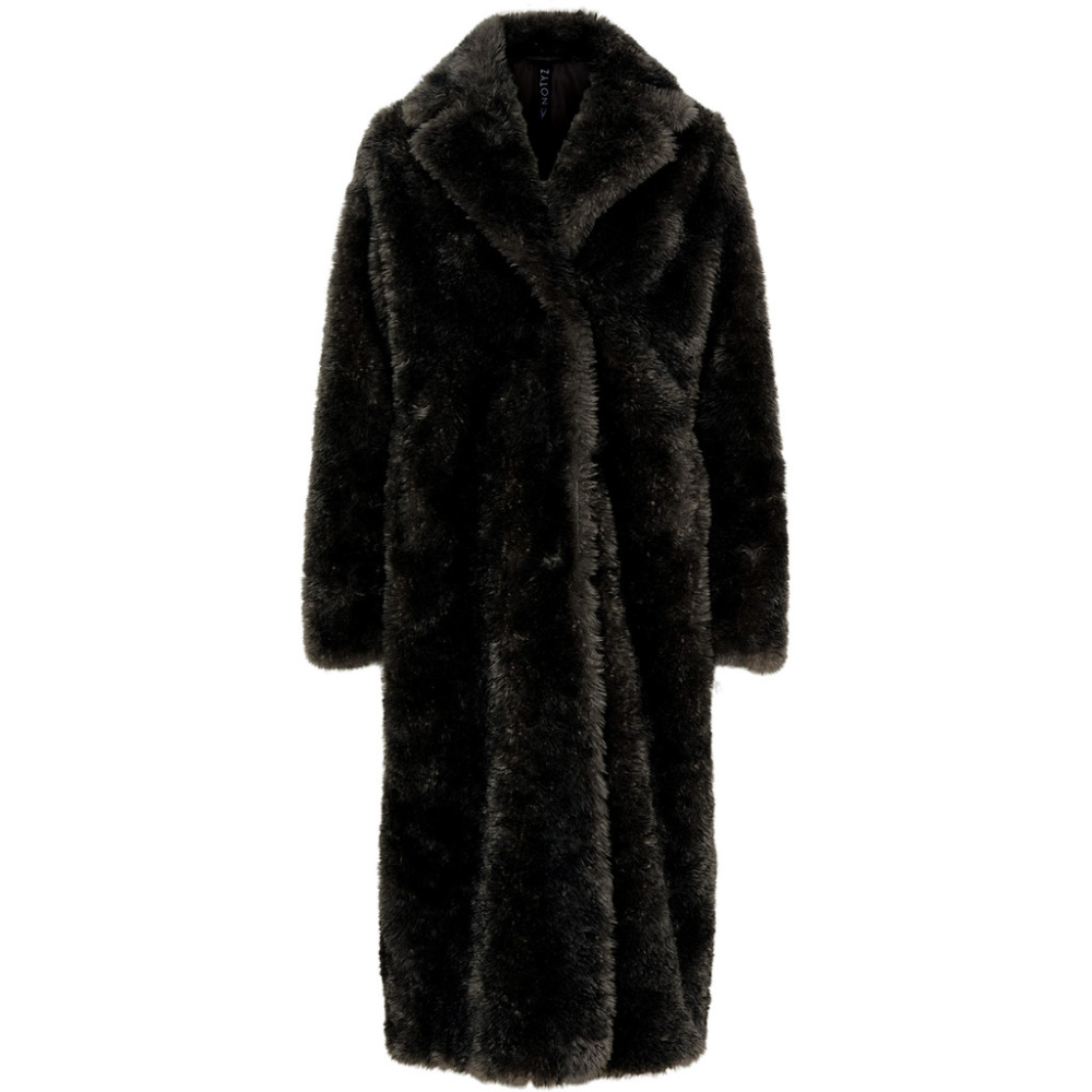 NOTYZ Fake Fur Coat Taupe main image 0
