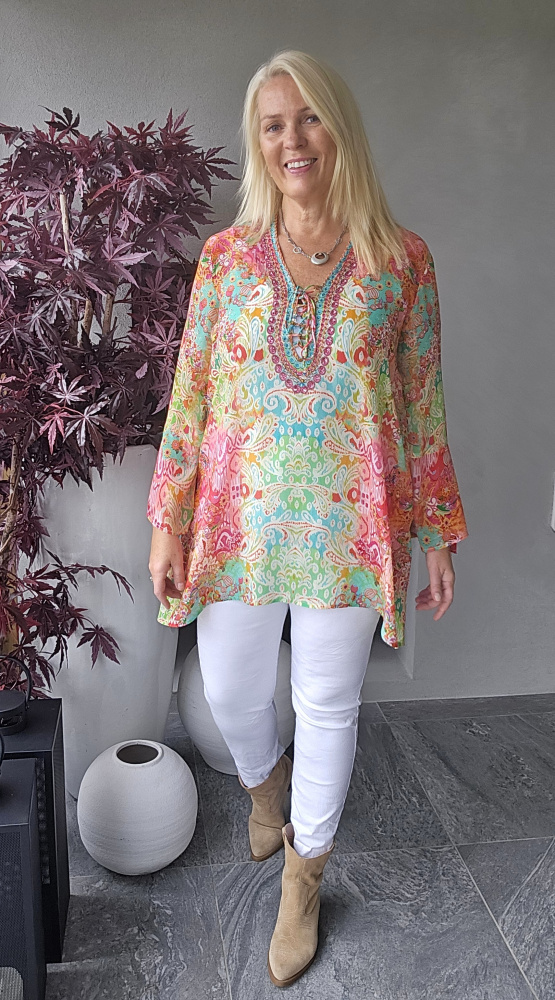 Valery Vain Donna Tunic In Curacao